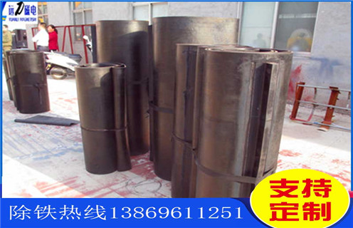 皮帶式自卸永磁除鐵器，廣東皮帶式自卸永磁除鐵器_廣東皮帶式自卸永磁除鐵器皮帶原因及如何調(diào)_刮板價(jià)格 